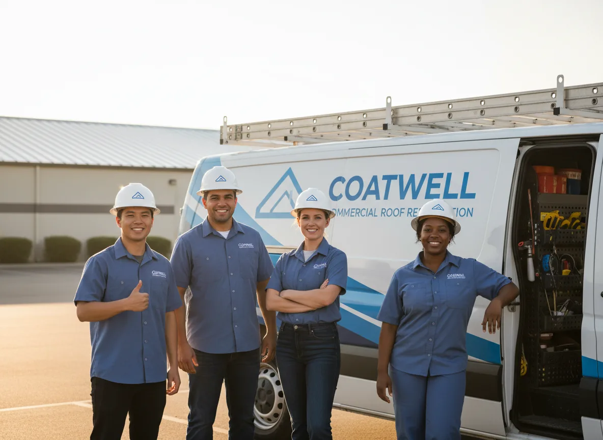 Commercial roof coating company in Calcium, NY